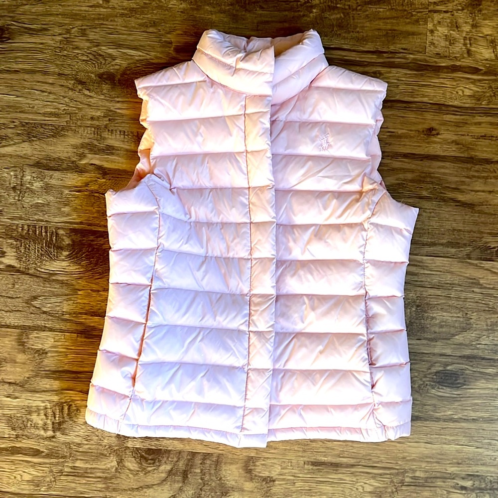 Girls Polo Ralph Lauren Pink Vest